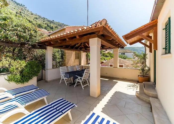 Casa Vanna - Two-bedroom With Terrace And Sea View Διαμέρισμα Ντουμπρόβνικ